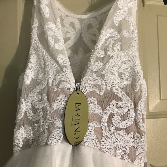 Modcloth Bariano maxi dress size 6 bridal NWT - Picture 4 of 5